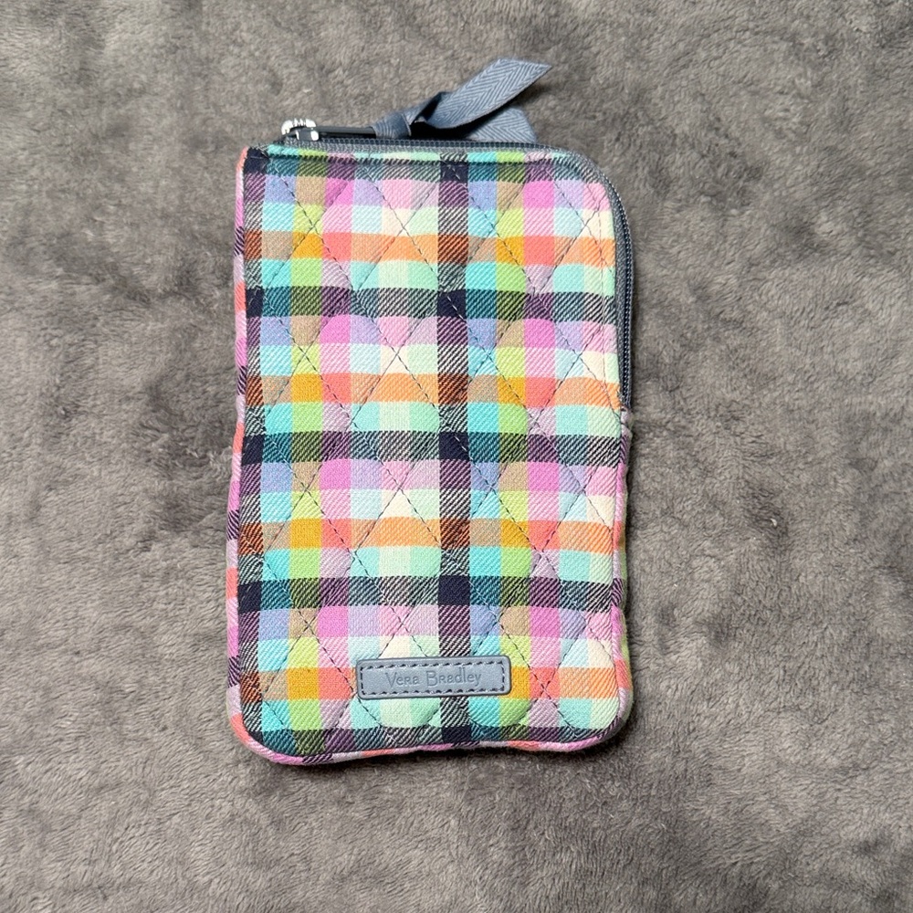 Vera Bradley Pastel Plaid Crossbody